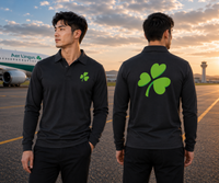Thumbnail for AIRLINES LONG SLEEVE  POLO