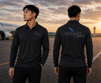Thumbnail for HERMES AIRWAYS LONG SLEEVE  POLO