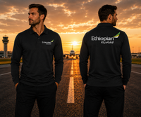 Thumbnail for ETHIOPIAN AIRLINES LONG SLEEVE  POLO