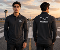 Thumbnail for AVATION  LONG SLEEVE  POLO
