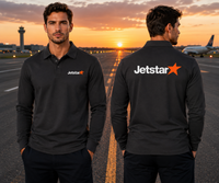Thumbnail for JETSTAR LONG SLEEVE  POLO