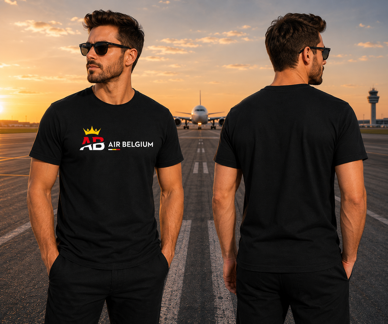 BELGIUM AIRLINE T-SHIRT