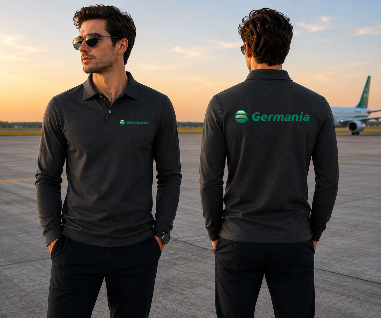 GERMANIA LONG SLEEVE  POLO
