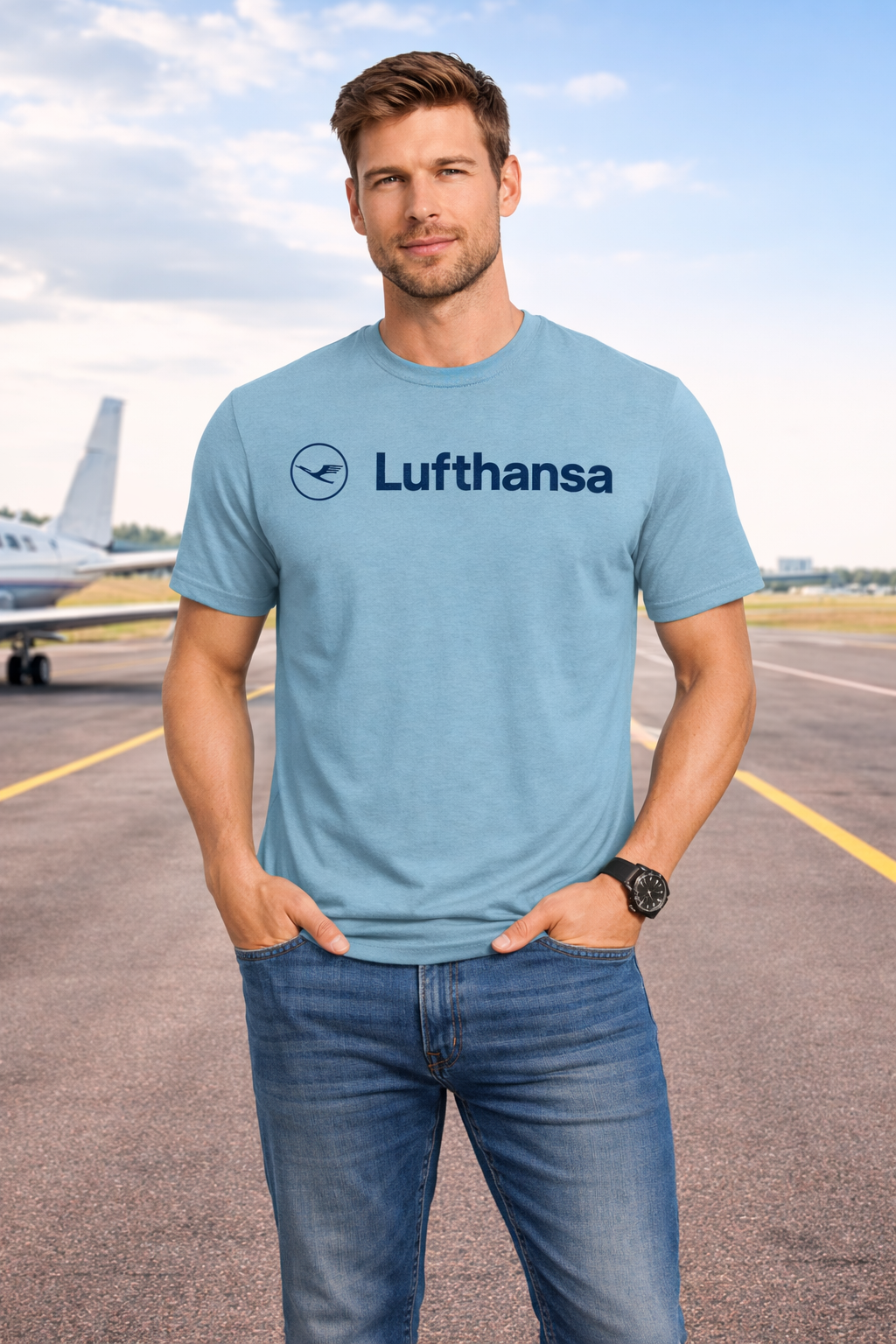 LUFTHANASA AIRLINE T-SHIRT