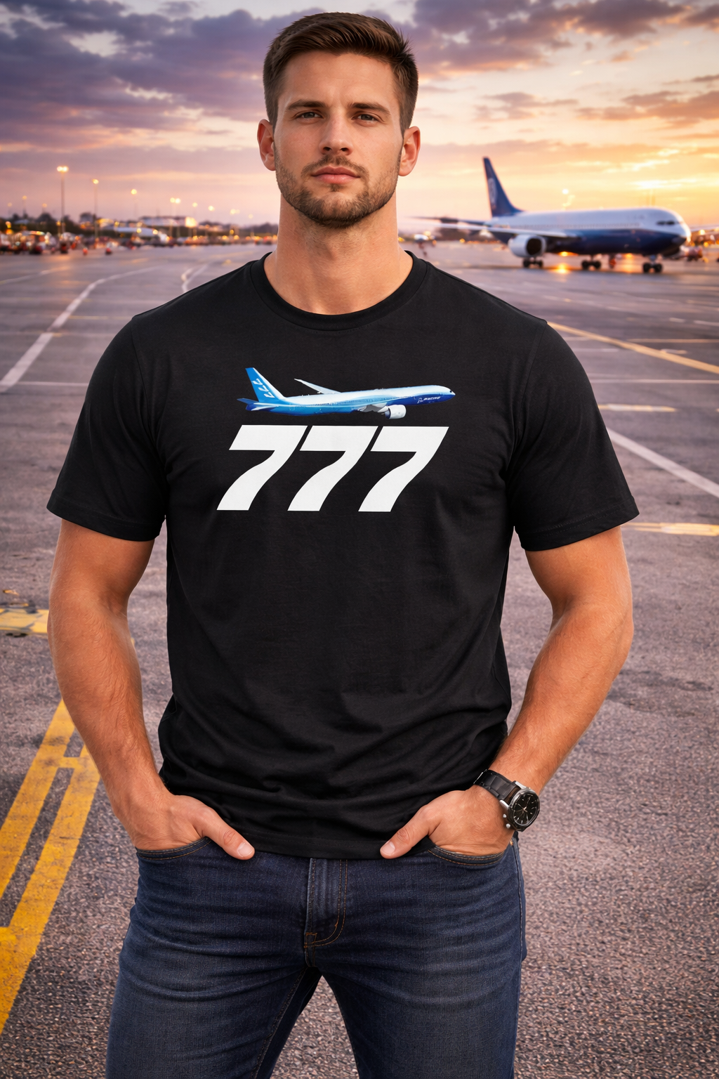 BOEING 777 T-SHIRT