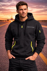 Thumbnail for REPUBLIC AIRWAYS HOODED JACKET PULLOVER