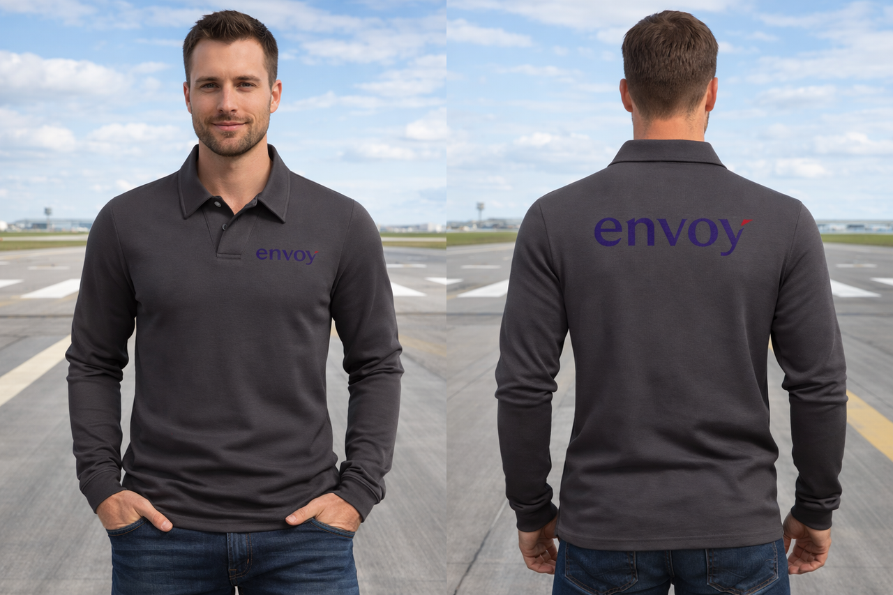 ENVOY  LONG SLEEVE  POLO