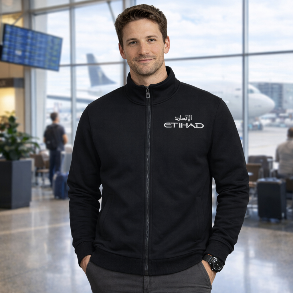 ETIHAD AIRLINES WESTCOOL JACKET (ASIAN SIZE)