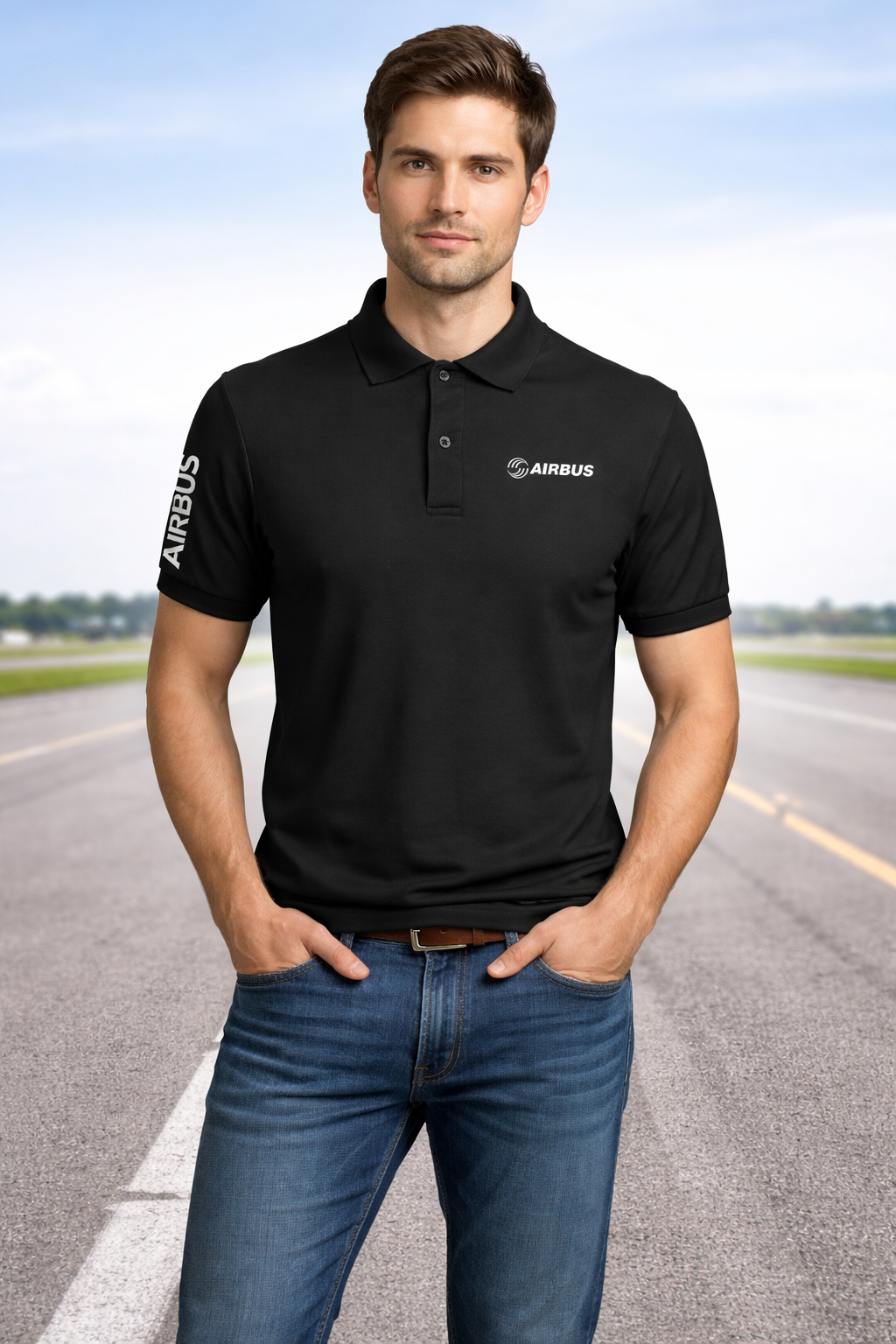 AIRBUS POLO T-SHIRT