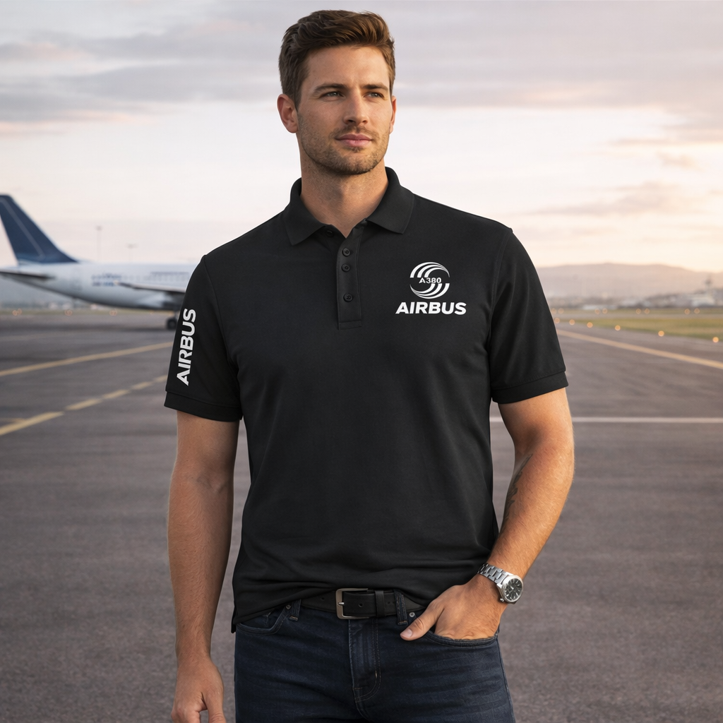 AIRBUS A380 POLO T-SHIRT