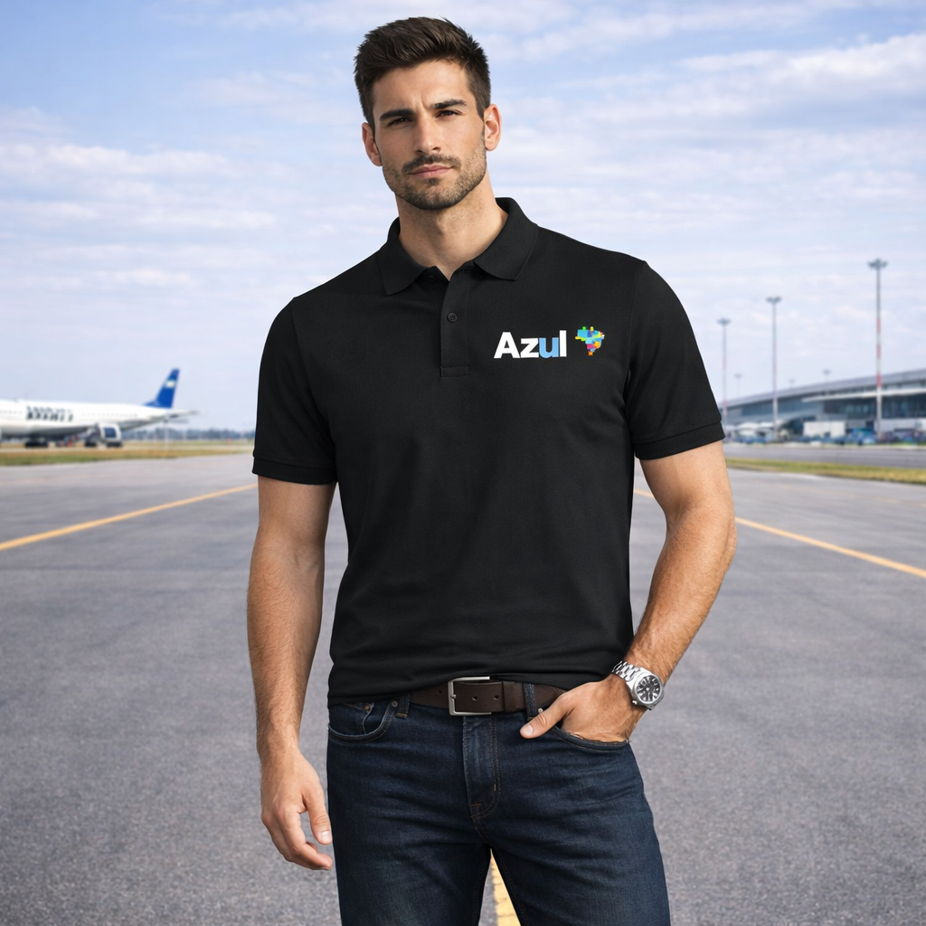 AZUL AIRLINES POLO T-SHIRT