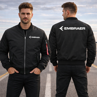 Thumbnail for EMBRAER LOGO AVIATOR JACKET