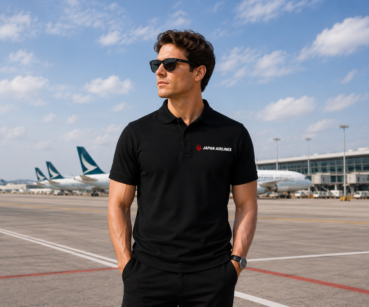 JAPAN AIRLINES POLO T-SHIRT