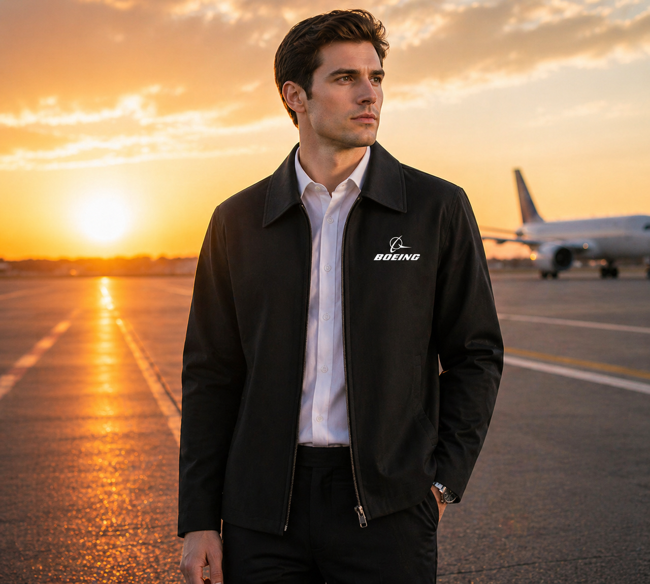 BOEING LOGO  JACKET