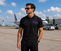 Thumbnail for FLYBE AIRLINES POLO T-SHIRT