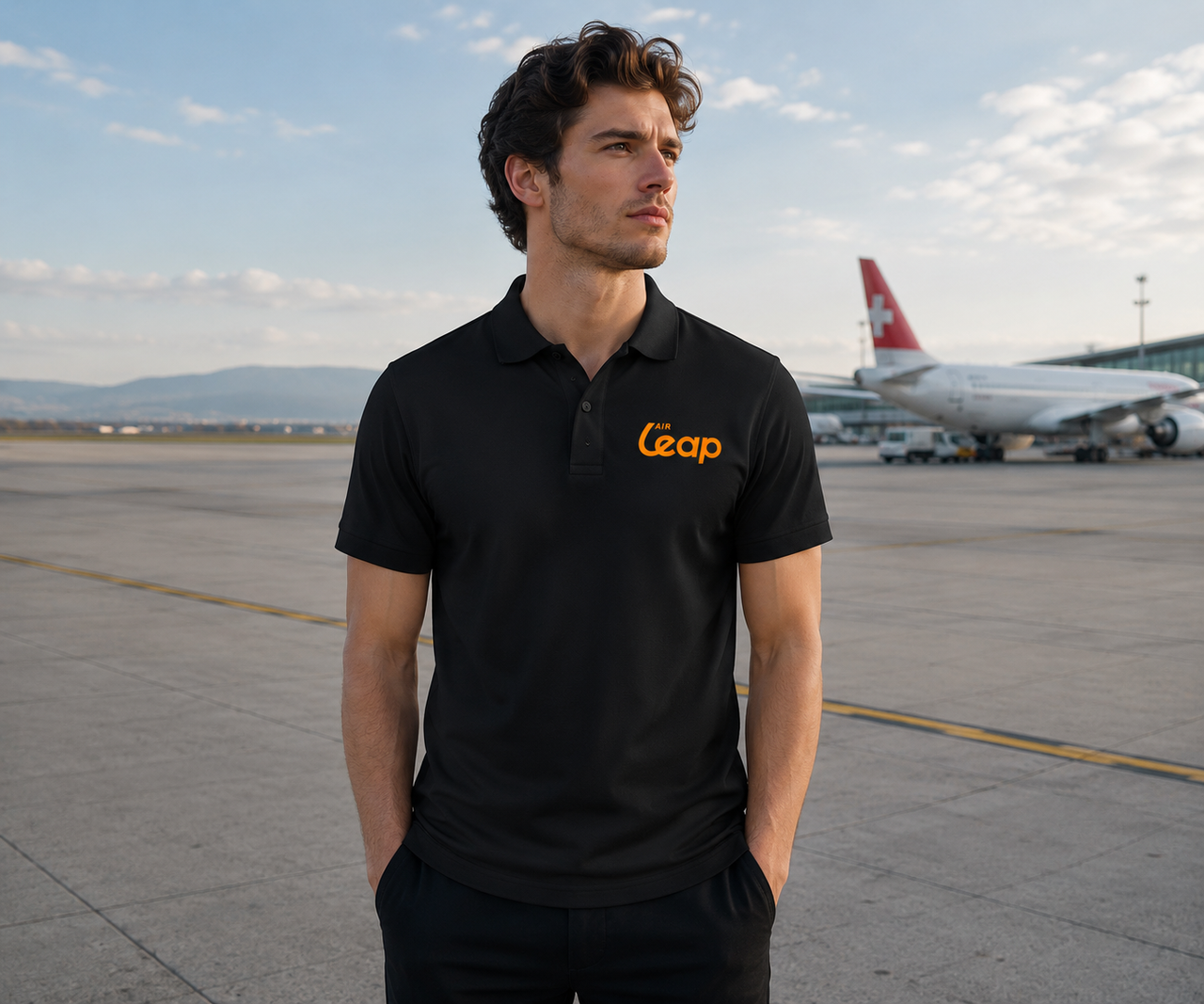 LEAP AIRLINES POLO T-SHIRT