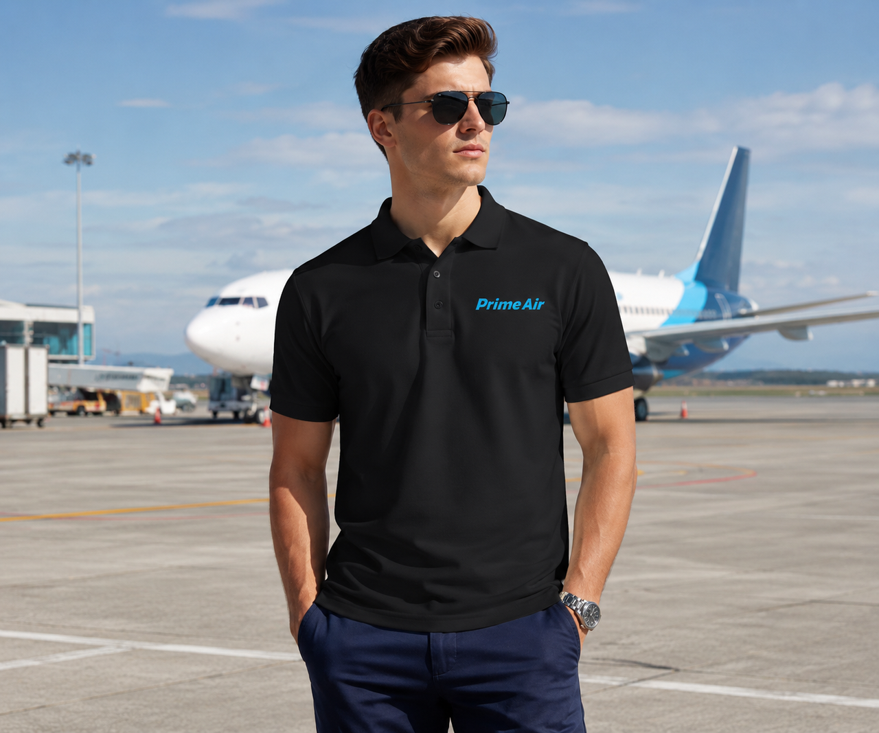 PRIME AIRLINES POLO T-SHIRT