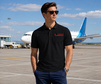 Thumbnail for LOGAN AIRLINES POLO T-SHIRT