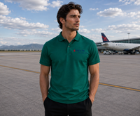 Thumbnail for DELTA PRIVAT ZATE AIRLINES POLO T-SHIRT