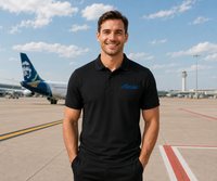 Thumbnail for ALASKA AIRLINES POLO T-SHIRT 1