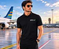 Thumbnail for BRA AIRLINES POLO T-SHIRT