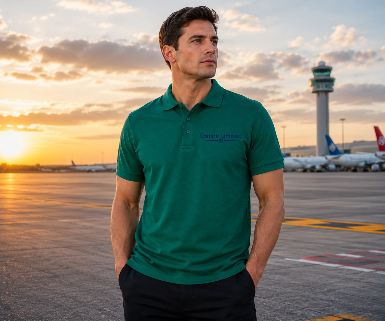 COMAIR AIRLINES POLO T-SHIRT