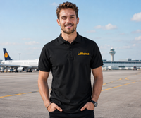 Thumbnail for LUFTHANSA AIRLINES POLO T-SHIRT