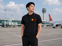 Thumbnail for TUNIYIN AIRLINES POLO T-SHIRT