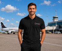Thumbnail for COMPASS AIRLINES POLO T-SHIRT