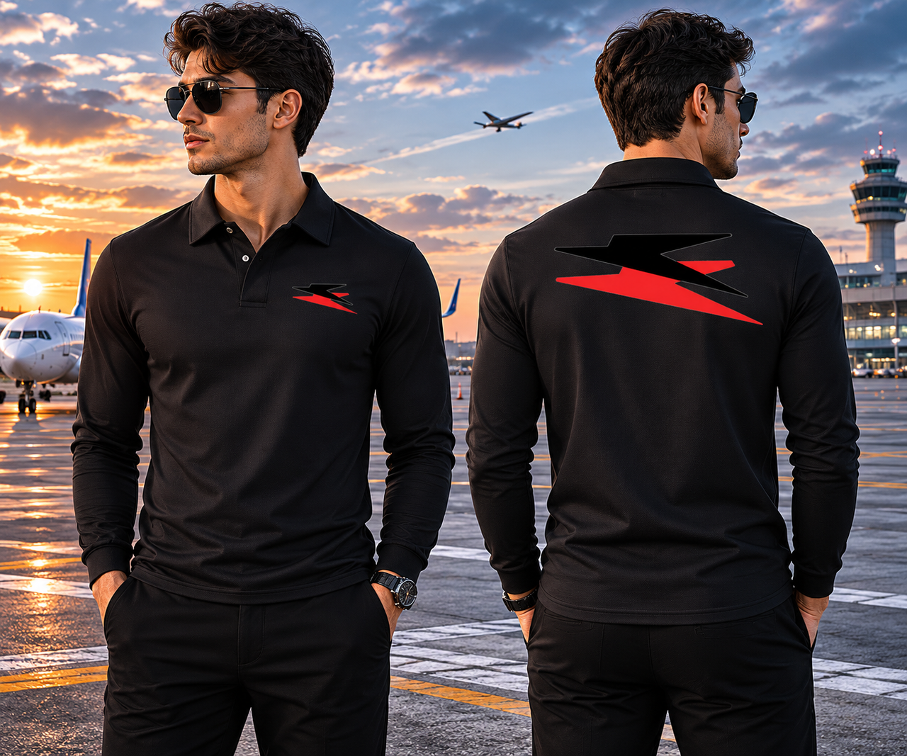 SPEED BIRD AIR LONG SLEEVE  POLO