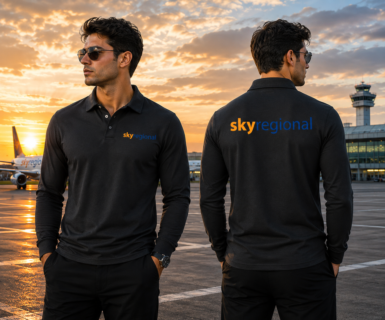 SKY REGINOAL LONG SLEEVE  POLO