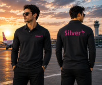 Thumbnail for AIR SILVER LONG SLEEVE  POLO