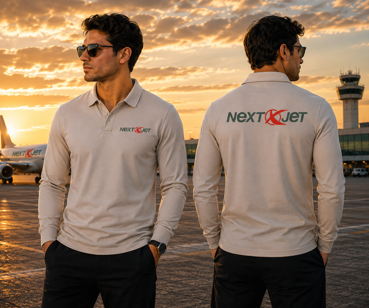 NEXT JET LONG SLEEVE  POLO