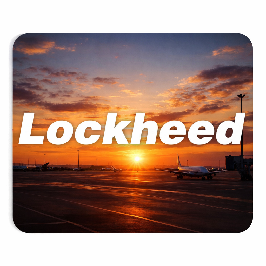 LOCKHEED LOGO MOUSE PAD