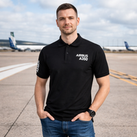 Thumbnail for AIRBUS A350 POLO T-SHIRT