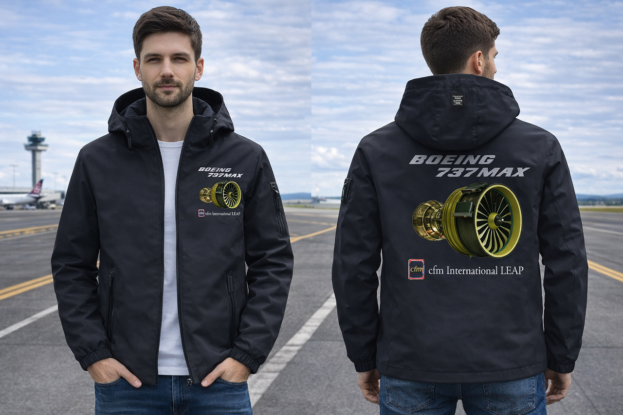 BOEING 737 MAX AUTUMN JACKET  (ASIAN SIZE)