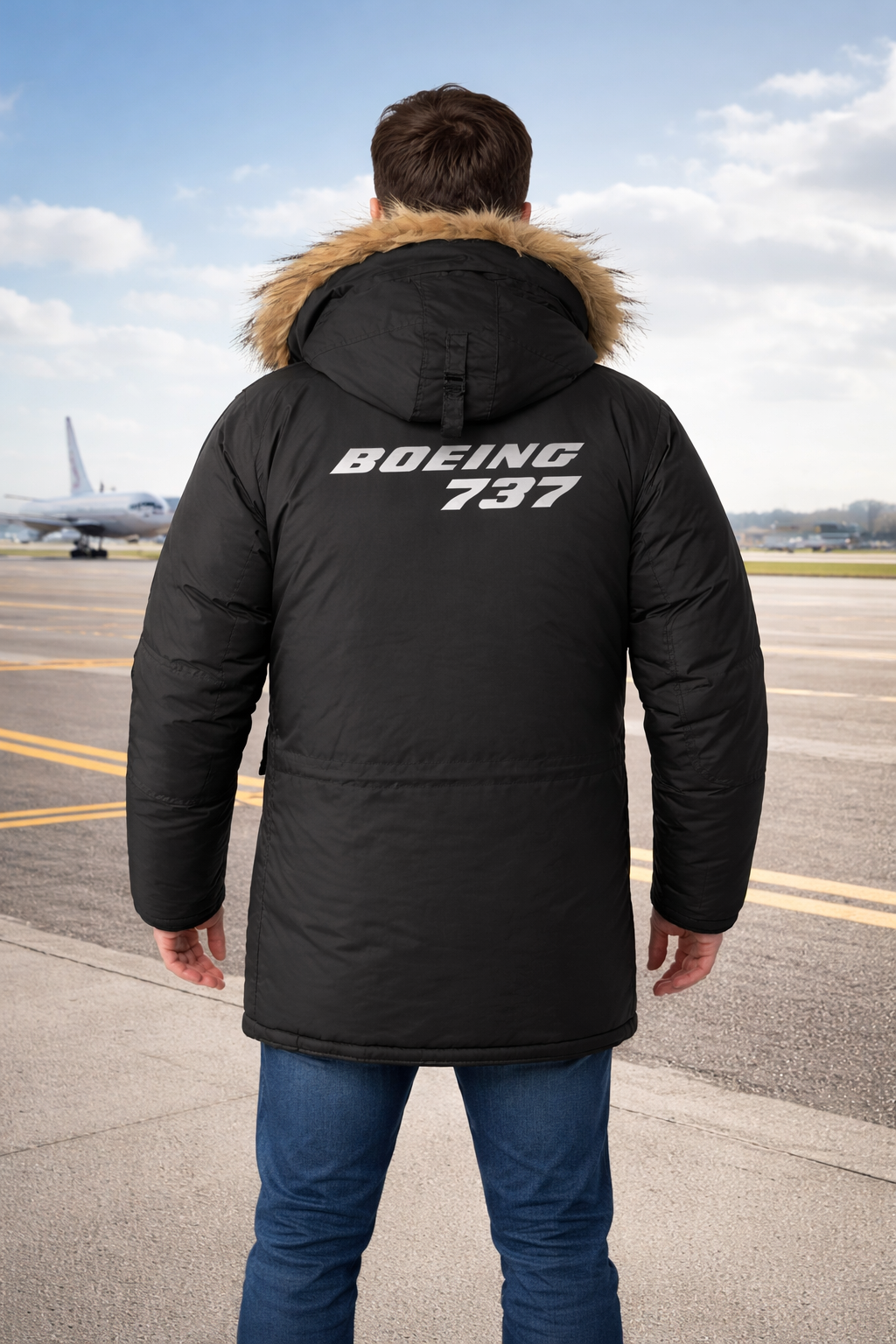 BOEING 737 WINTER N3B PUFFER COAT