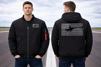 Thumbnail for R44 HELICOPTER PILOT AVIATION GIFT AVIATOR JACKET