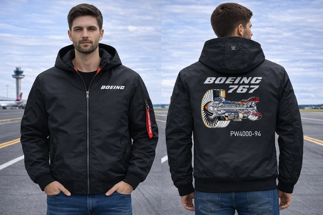BOEING 767 PRATT & WHITNEY PW4000-94 AVIATOR JACKET