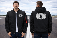 Thumbnail for F 15E STRIKE EAGLE JET FIG*TER AIRPLANE AVIATOR JACKET
