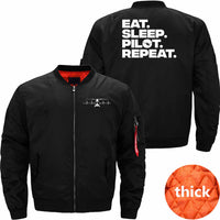 Thumbnail for HELICOPTER Ma-1 Bomber Jacket Flight Jacket Aviator Jacket THE AV8R