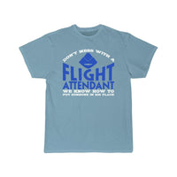 Thumbnail for Flight Attendant Joke Always Right Stewardess T-SHIRT THE AV8R