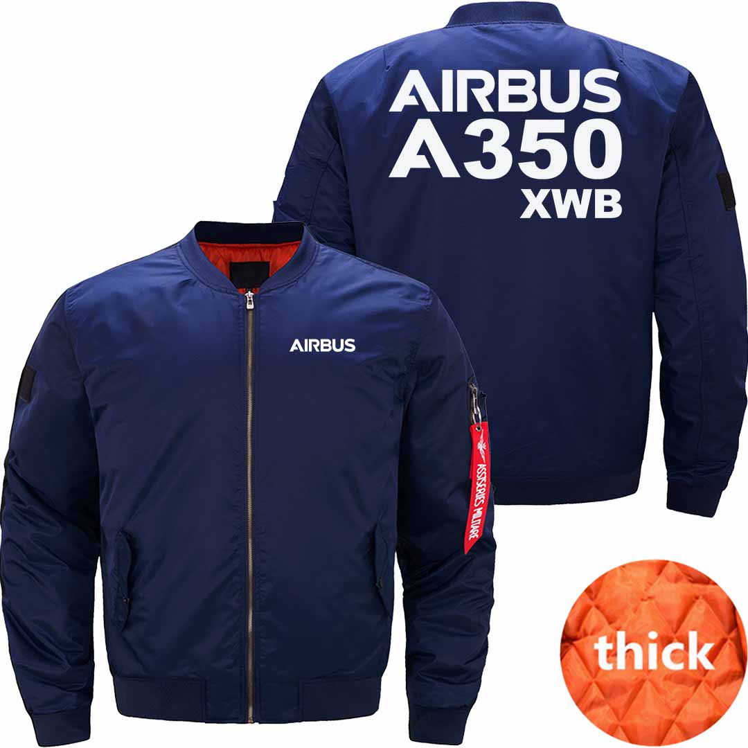 AIRBUS A350 XWB Ma-1 Bomber Jacket Flight Jacket Aviator Jacket THE AV8R