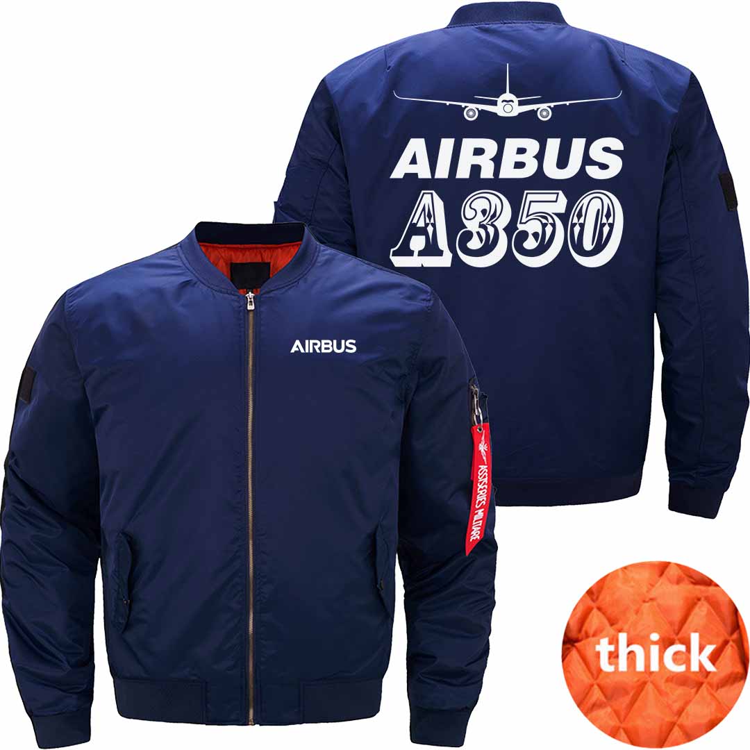 AIRBUS A350 Ma-1 Bomber Jacket Flight Jacket Aviator Jacket THE AV8R