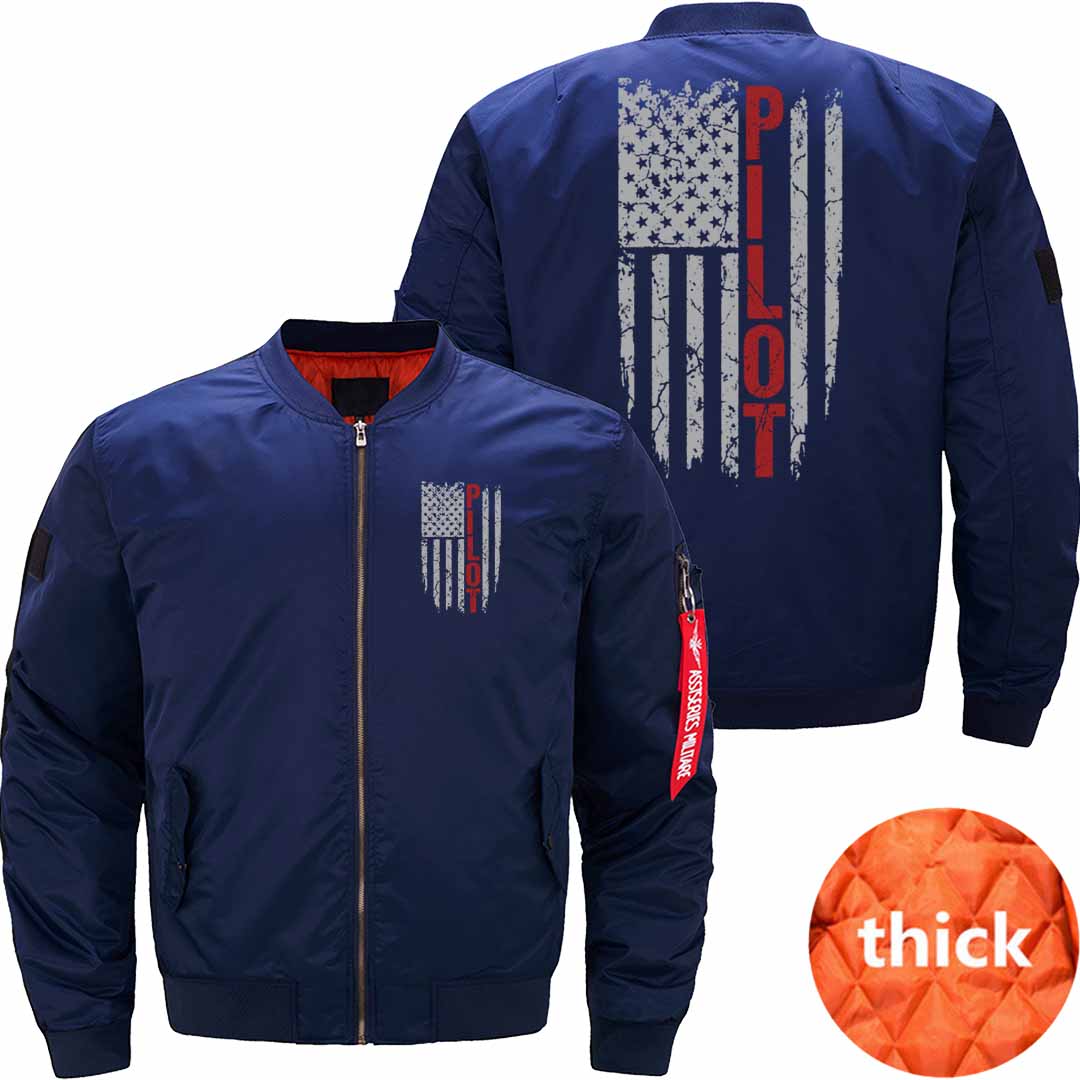 Pilot - United States of American flag JACKET THE AV8R