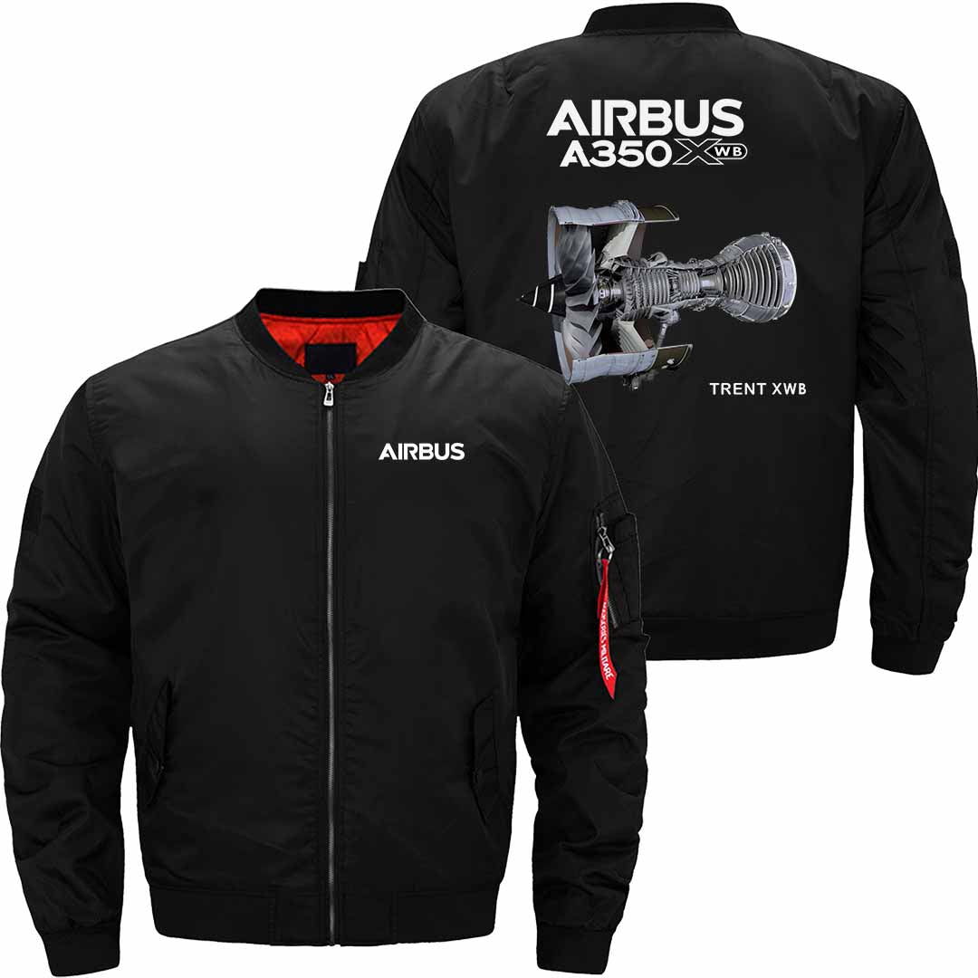 AIRBUS A350 XWB Ma-1 Bomber Jacket Flight Jacket Aviator Jacket THE AV8R