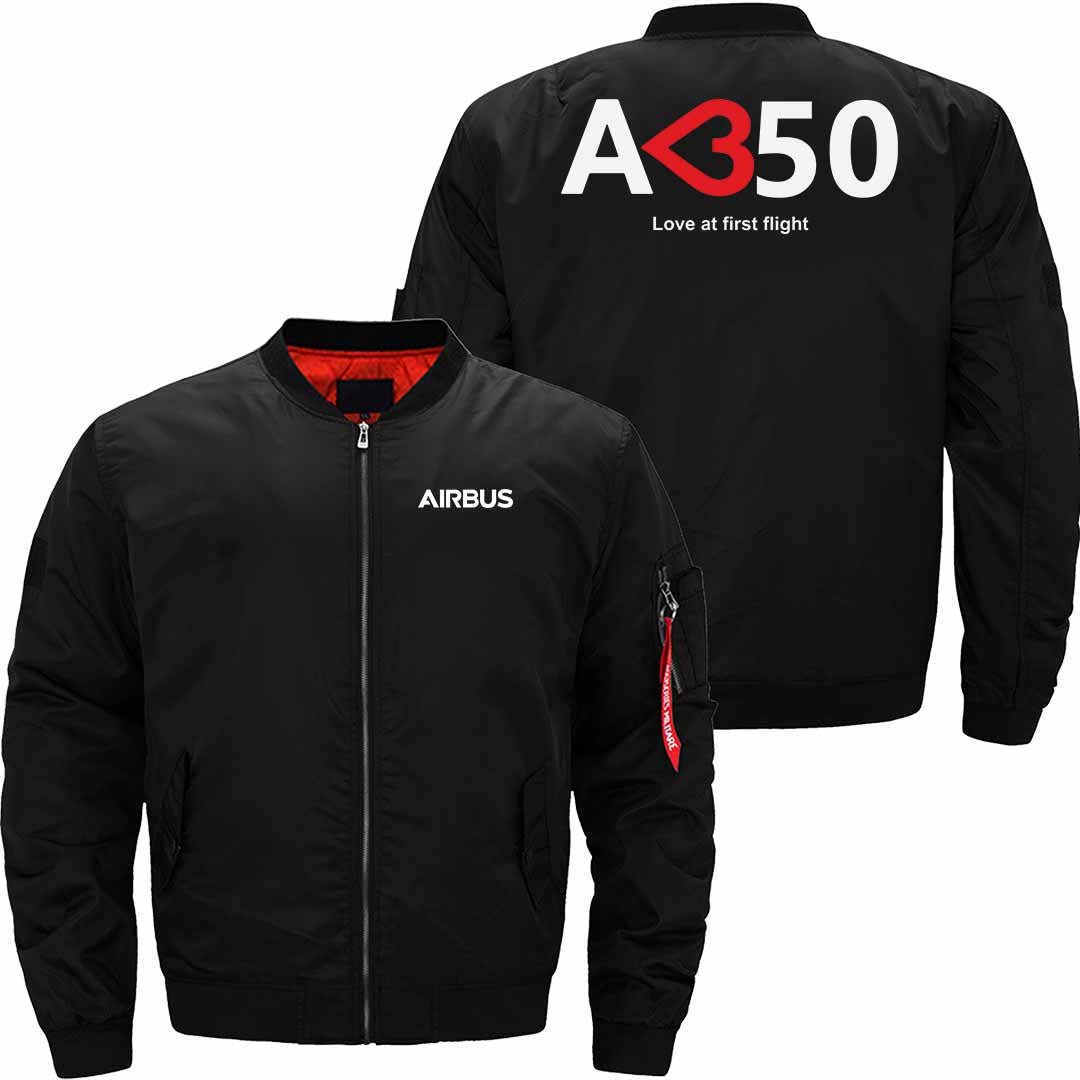 AIRBUS A350 Ma-1 Bomber Jacket Flight Jacket Aviator Jacket THE AV8R