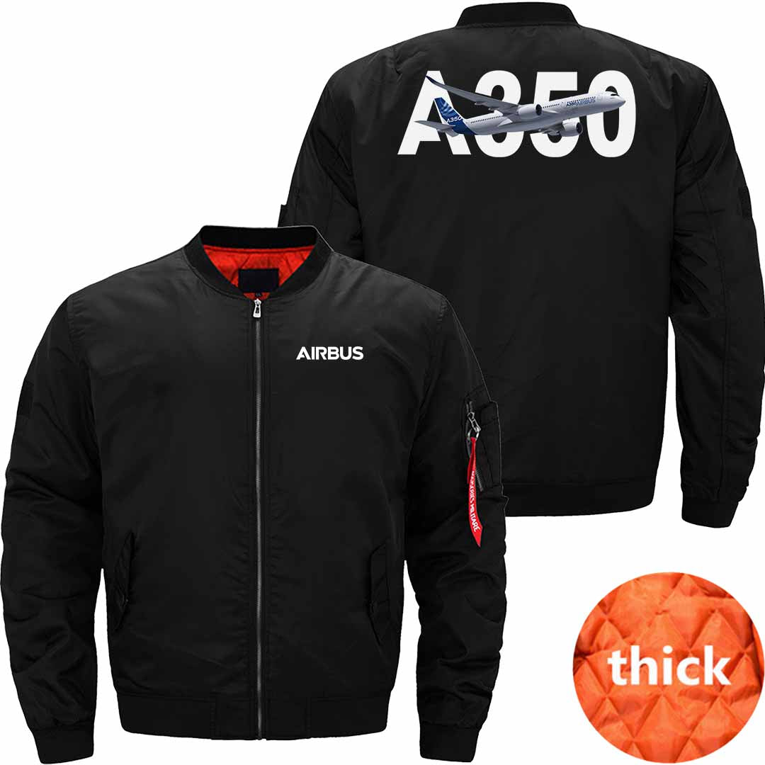 AIRBUS A350  JACKET Ma-1 Bomber Jacket Flight Jacket Aviator Jacket THE AV8R