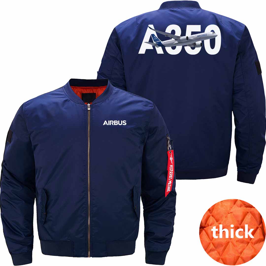 AIRBUS A350  JACKET Ma-1 Bomber Jacket Flight Jacket Aviator Jacket THE AV8R
