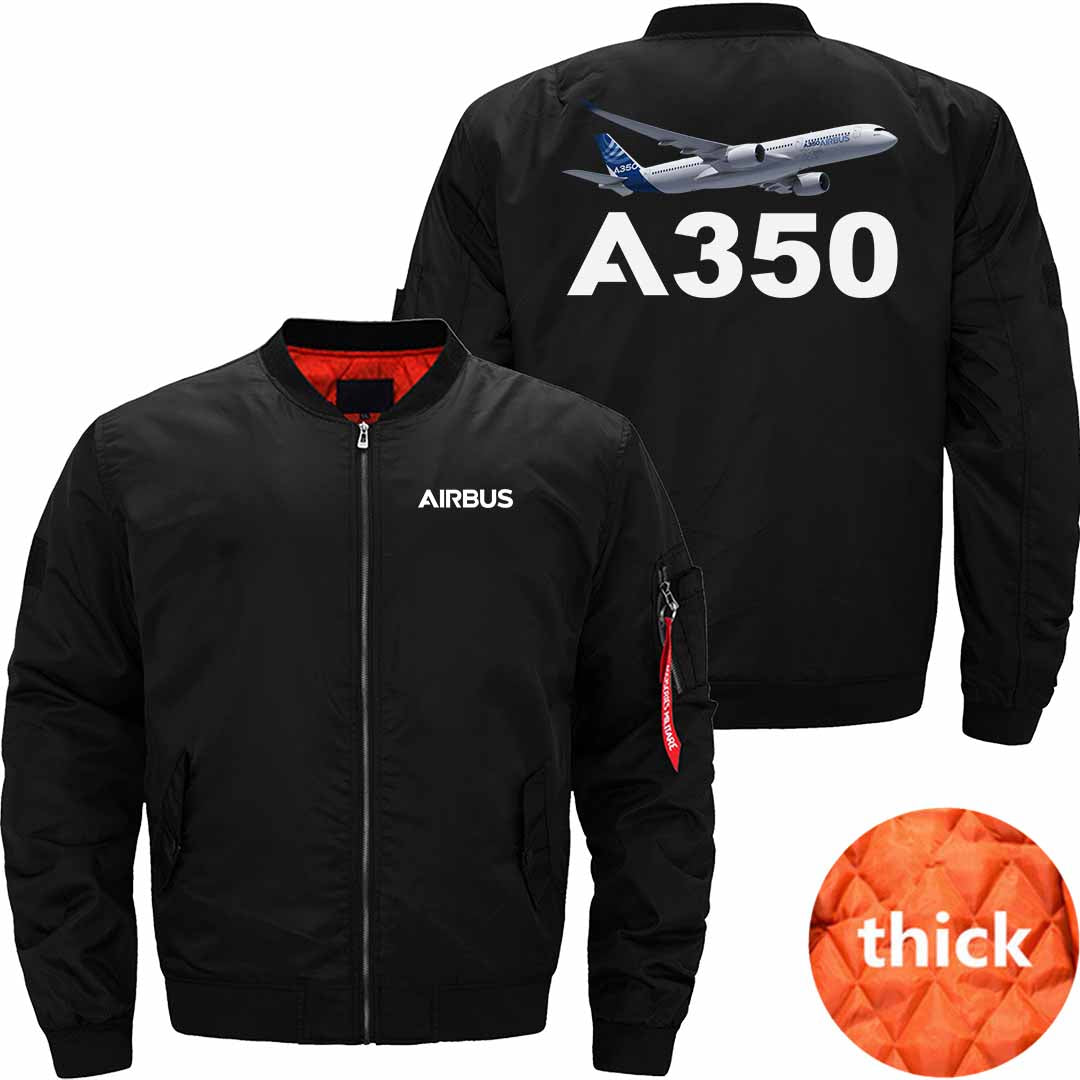 AIRBUS A350 Ma-1 Bomber Jacket Flight Jacket Aviator Jacket THE AV8R